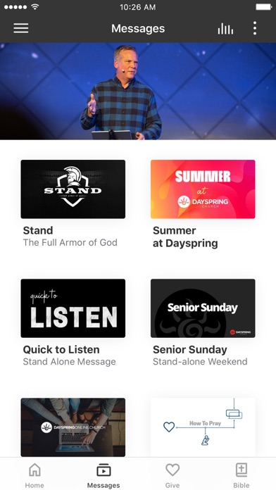 Dayspring Church Screenshot
