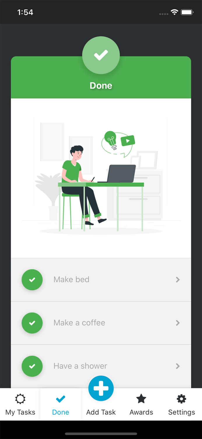 Just For Today - Daily Planner