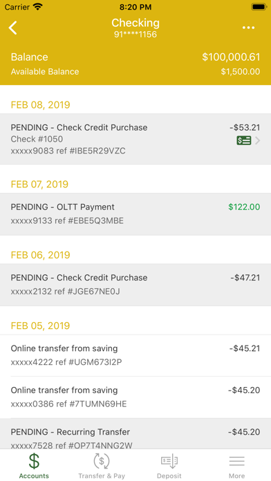 NorthStar Bank Iowa Screenshot