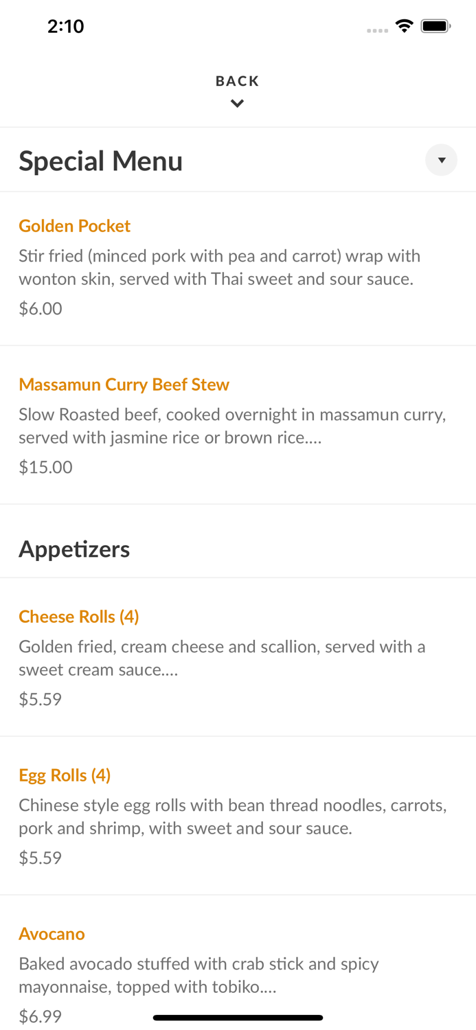 Ka-Prow Thai and Sushi Bistro