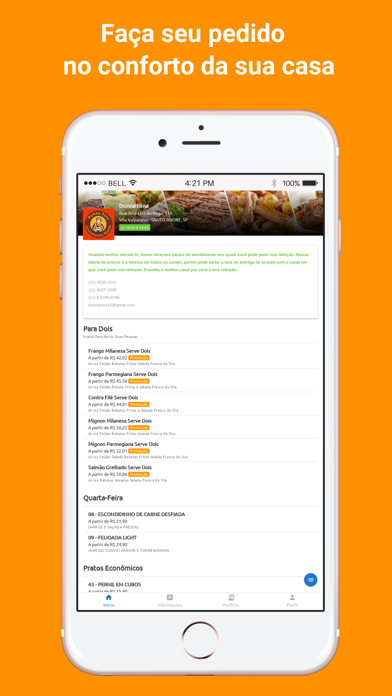 Dunna Nina Restaurante Screenshot