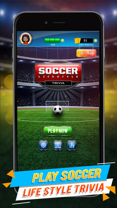 Soccer Lifestyle Trivia Screenshot