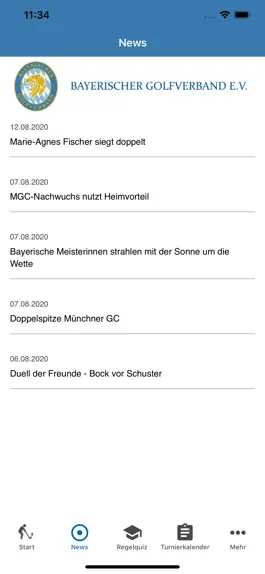 Game screenshot Bayerischer Golfverband hack