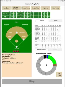 Game screenshot Zeemerix PlayByPlay Baseball hack