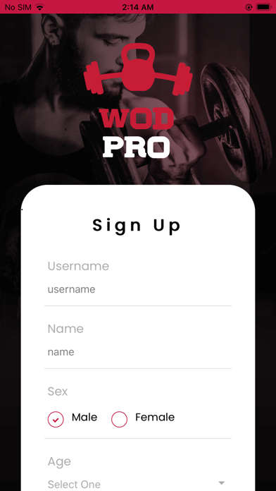 Screenshot #2 pour WOD Pro