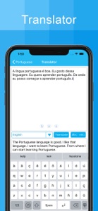 Portuguese Keyboard Translator screenshot #3 for iPhone