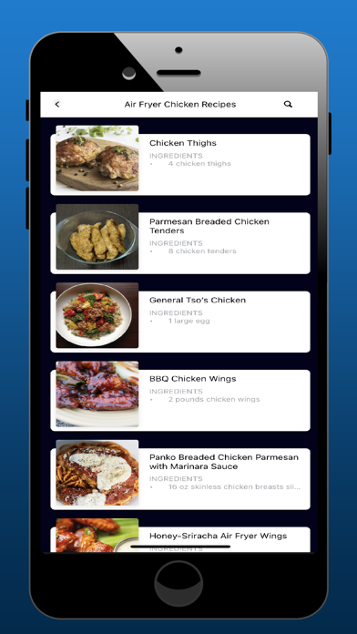 Air Fryer Recipes App Screenshot