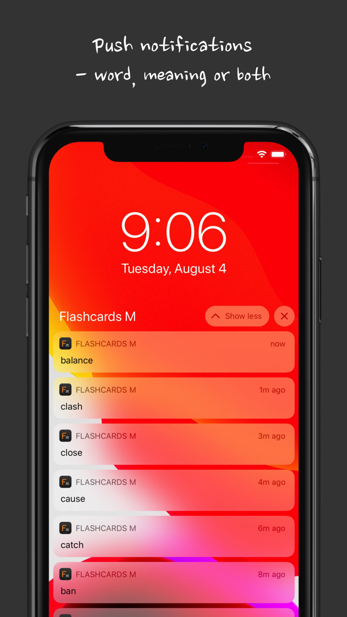 Simply Paste Flashcards M Pro