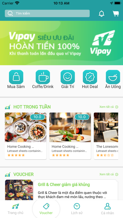 ViPay: Wallet & Shopping Screenshot