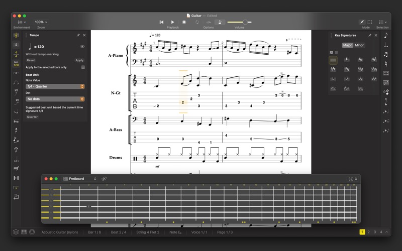 Screenshot #2 pour Staventabs Pro: Music Notation