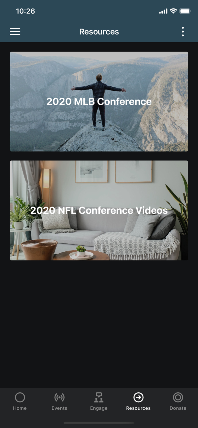 Pro Athletes Outreach App