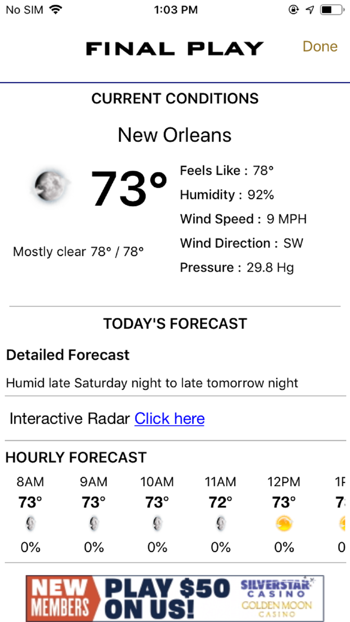 Final Play Saints News