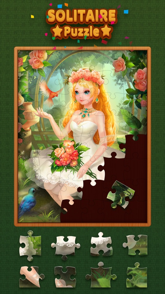 #1. Solitaire Jigsaw Kingdom (iOS) Podle: 宇亮 闫