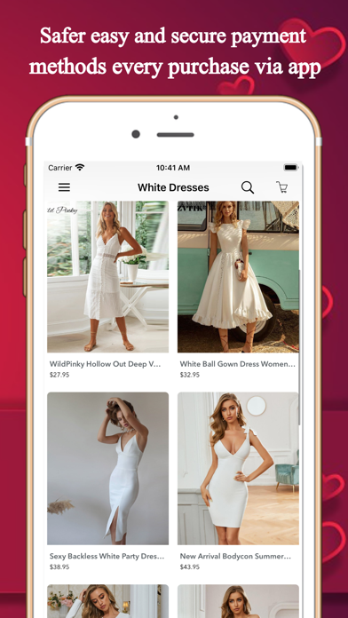 Women dresses fashion shop Screenshot