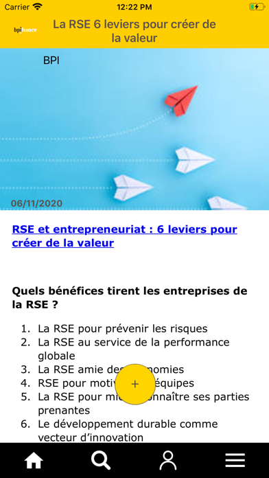Screenshot #2 pour Bpifrance RSE