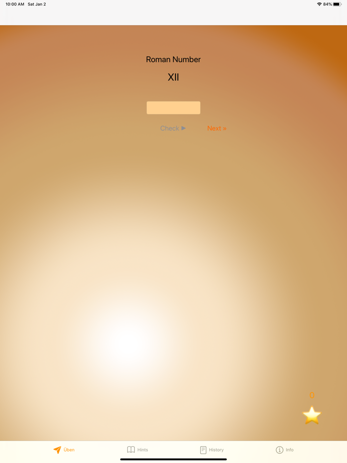 Üben - Roman Numbers