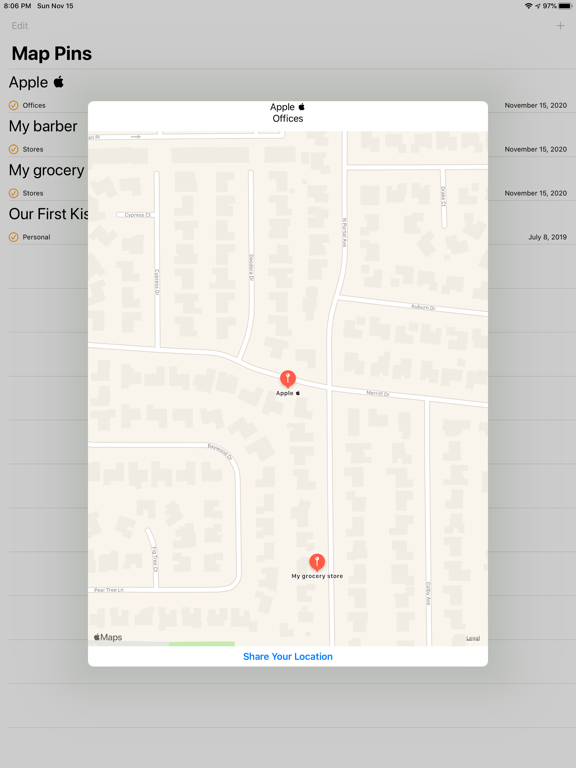 Screenshot #6 pour Map Points