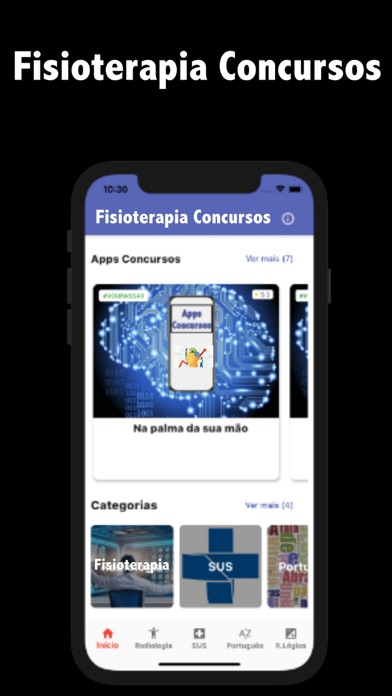 Fisioterapia Concursos Screenshot