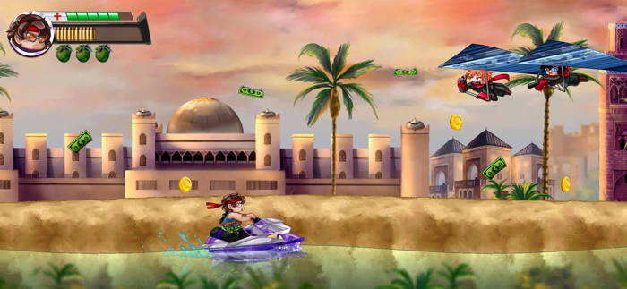 Ramboat 2 Metal Troopers Squad