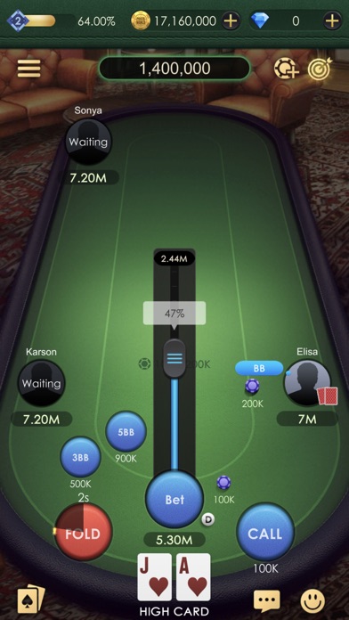Poker World: Texas Holdem Screenshot