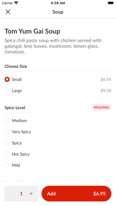 Zato Thai Cuisine & Sushi Screenshot