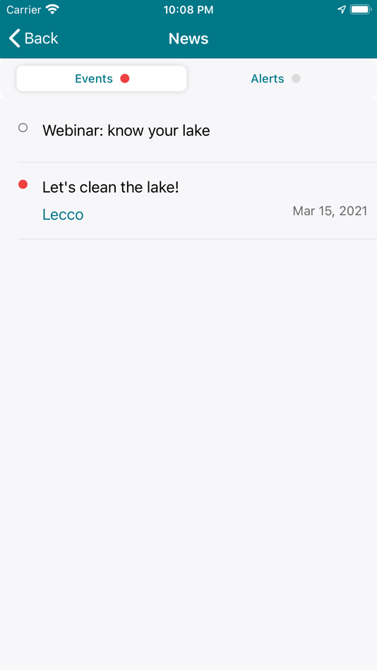 #6. SIMILE - Lake Monitoring (iOS) 由: Politecnico di Milano