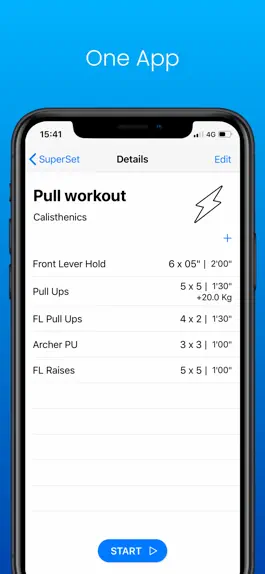 Game screenshot SuperSet - Workout Companion apk