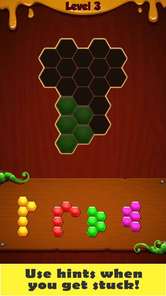 #3. Hex Block Puzzles (iOS) 由: Taiwei Chiu