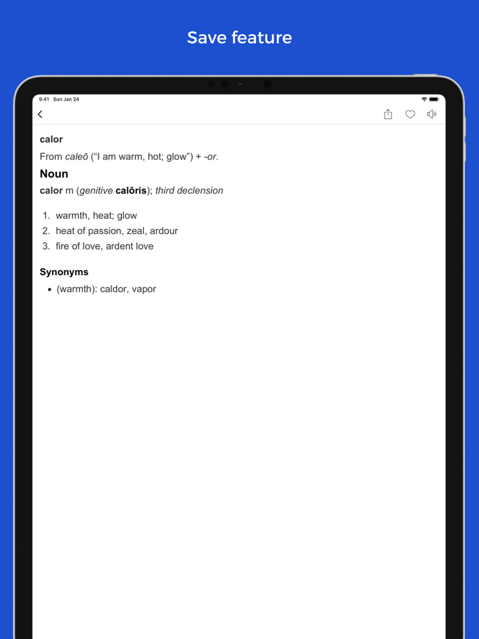 Latin vocabulary flashcards