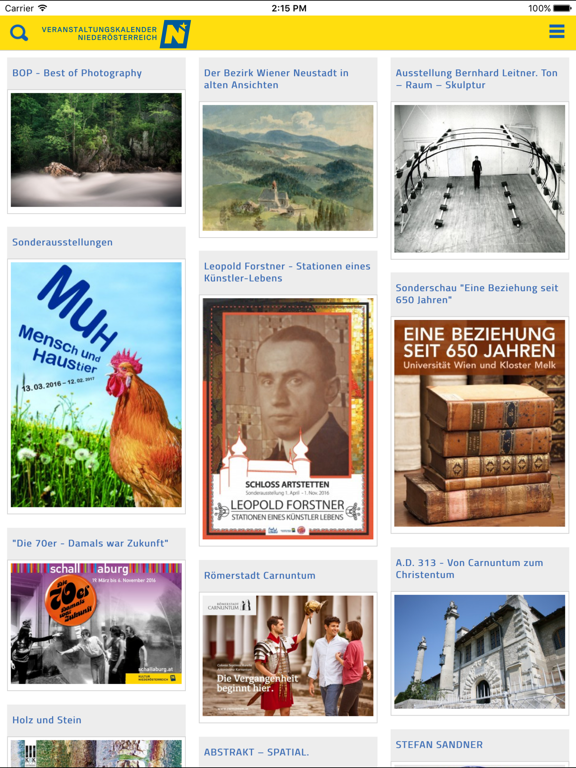 Screenshot #4 pour Events Niederösterreich
