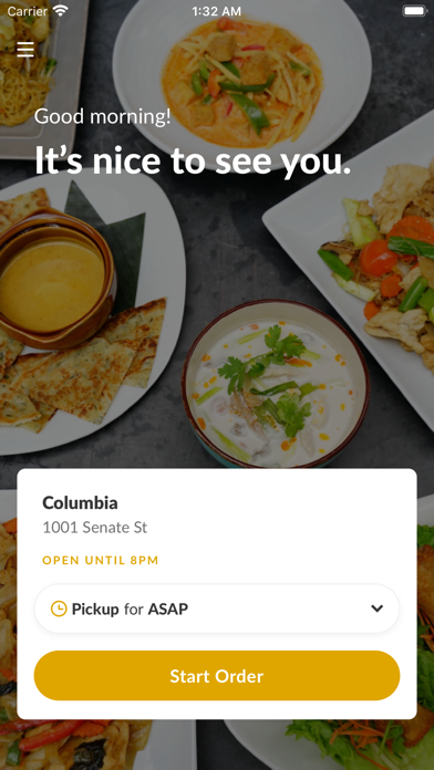 Kao Thai Cuisine Screenshot 2 - AppWisp.com Kao Thai Cuisine Screenshot 2 - AppWisp.com