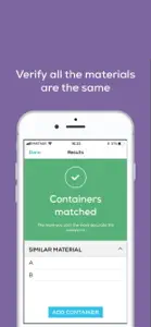 Material Verification screenshot #3 for iPhone