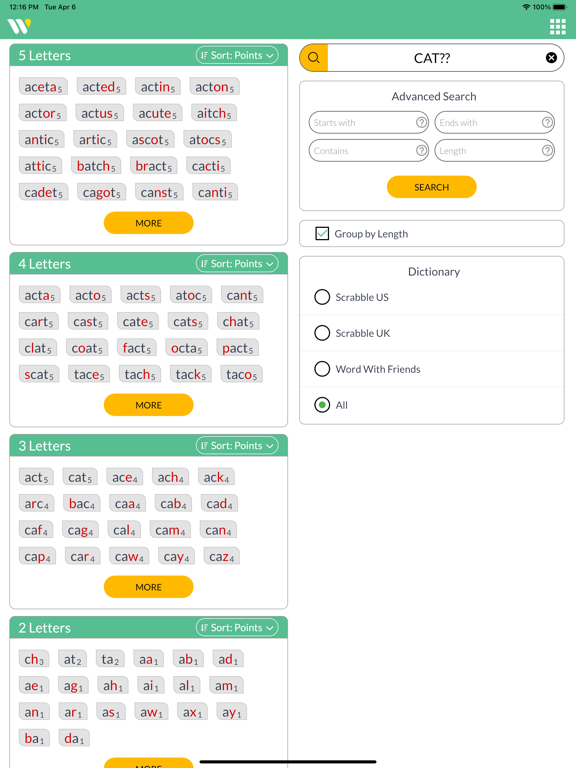 Wordfinder by WordTipsのおすすめ画像5