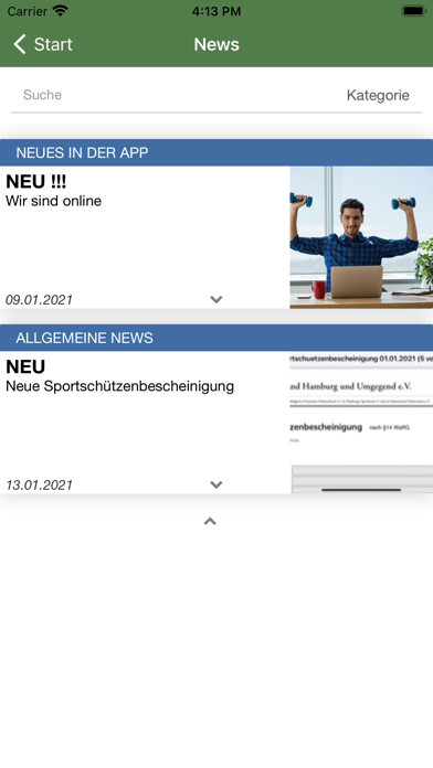 Schützenverein Buchholz 1901 Screenshot