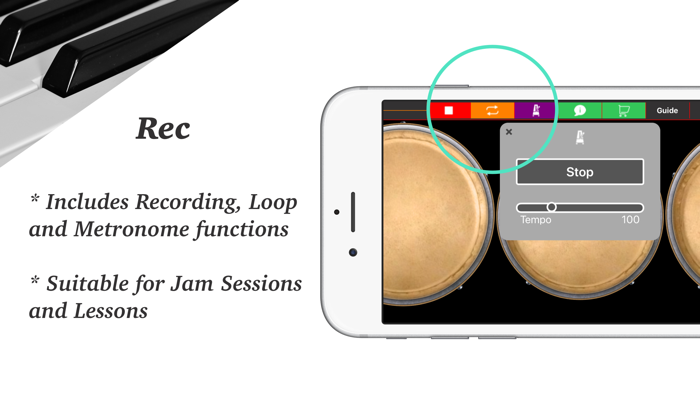 Congas - Percussion Drums Pad