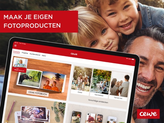 CEWE - Fotoboek, Foto's & meer iPad app afbeelding 1