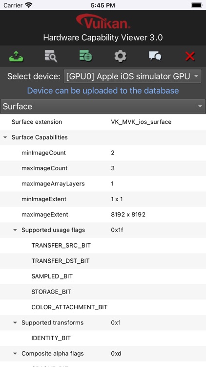 Vulkan Capabilities Viewer