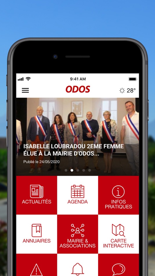 #1. Odos 65 (iOS) 由: Commune d'Odos