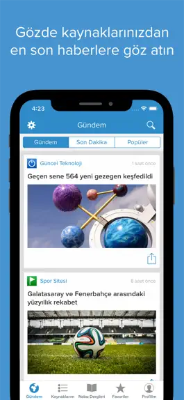 Game screenshot Nabız: Size Özel Anlık Haber apk