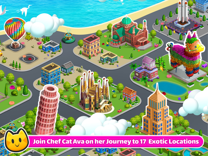 Cooking Game Chef Cat Ava