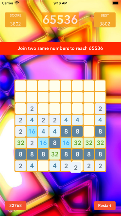 65536 Puzzle Screenshot