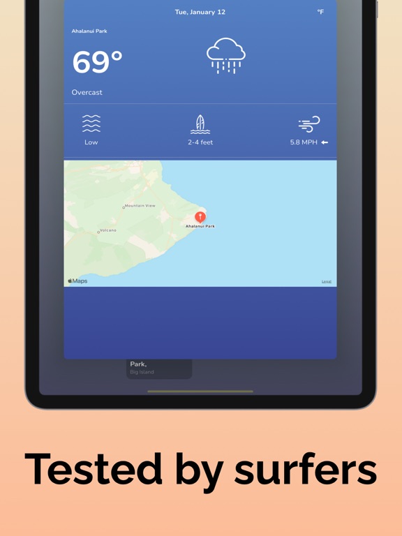 Hawaii Radar iPad screenshot 2 - Weather app