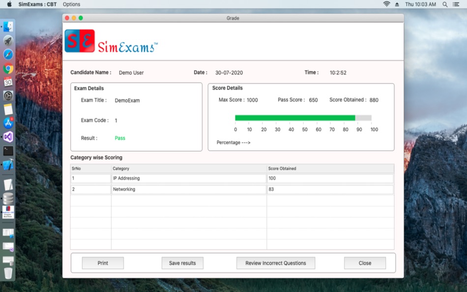 #7. SimExams : CBT (macOS) 게시자: Anand Software and Training Pvt Lyd