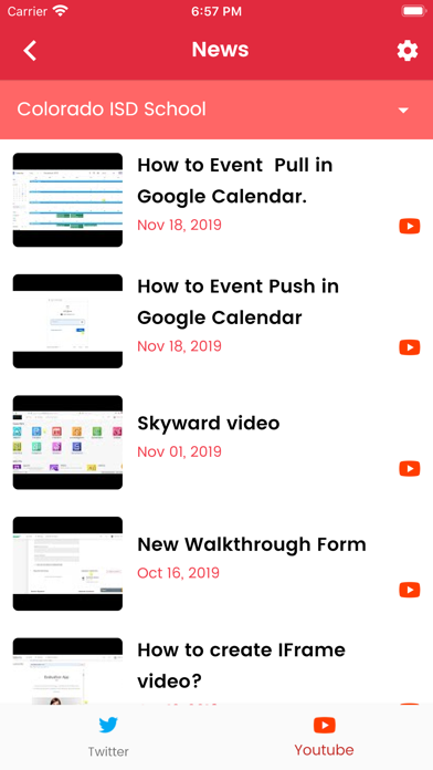 Colorado ISD Screenshot