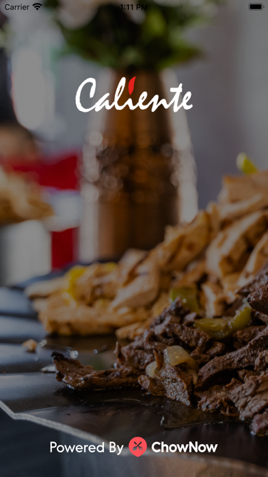 Caliente Mexican Restaurant Screenshot