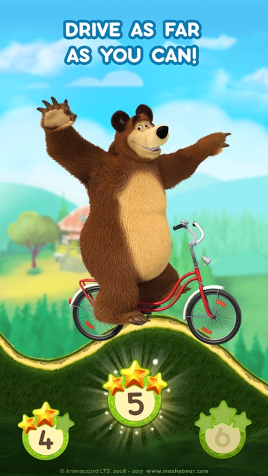 Masha and the Bear. Car Games Screenshot