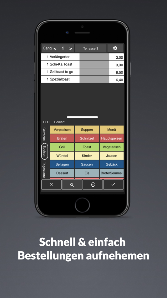 #2. Bonier-App by APRO v10 (iOS) De: APRO Kassensysteme GmbH