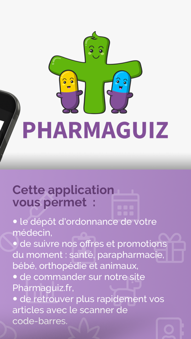 Pharmaguiz Pharmacie Amiens Screenshot