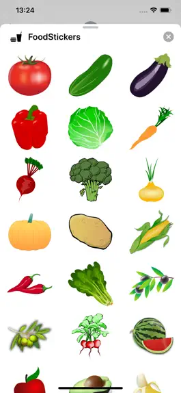 Game screenshot Food & Drink Stickers mod apk