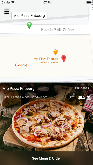 Mio Pizza Fribourg Screenshot 2 - AppWisp.com Mio Pizza Fribourg Screenshot 2 - AppWisp.com